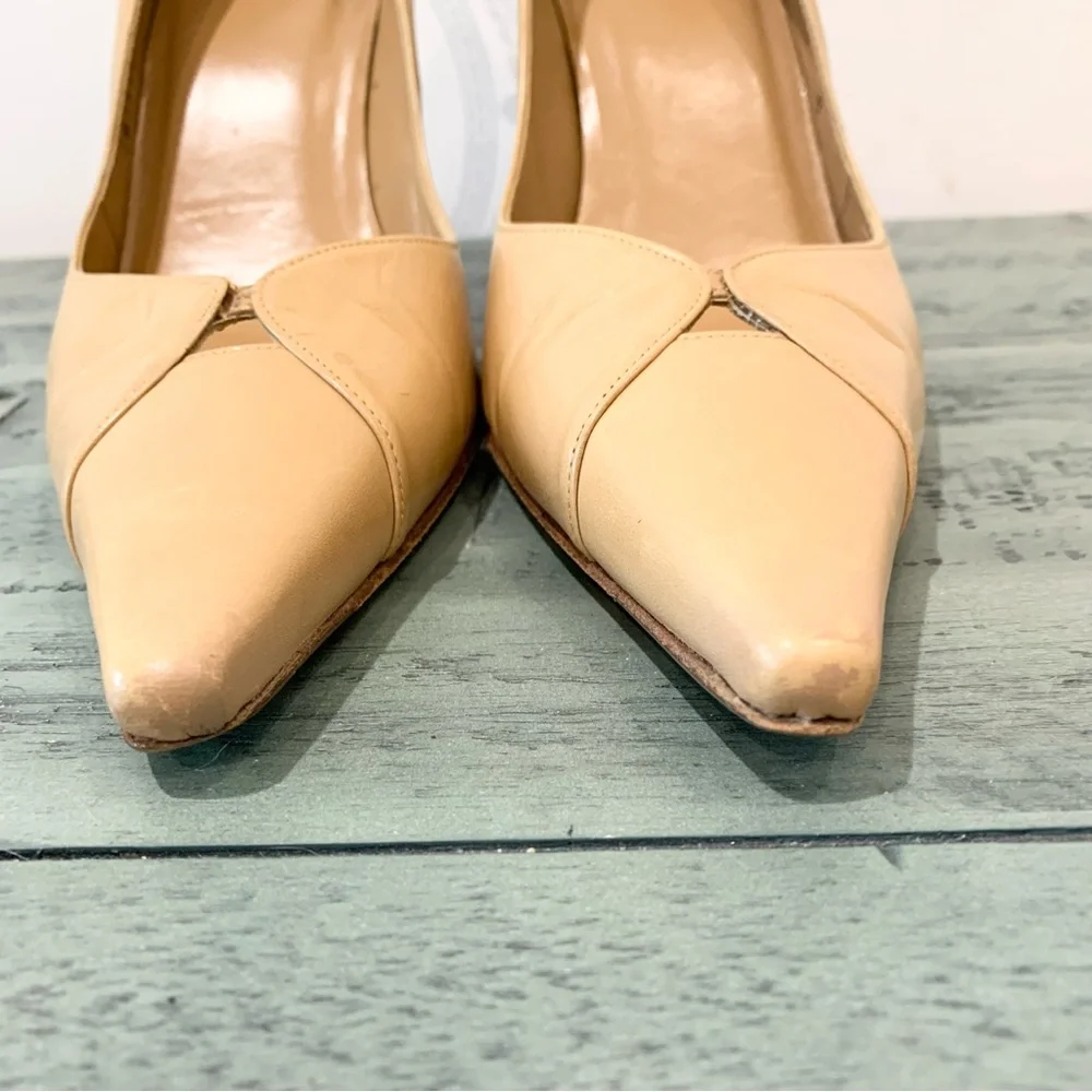 Stuart Weitzman Shoes Tan Pumps 10 - Picture 5 of 16